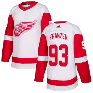 Youth Johan Franzen Detroit Red Wings Adidas Jersey - Authentic White