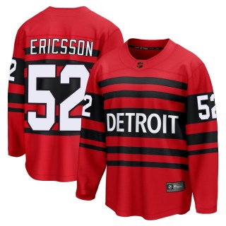 Youth Jonathan Ericsson Detroit Red Wings Fanatics Branded Special Edition 2.0 Jersey - Breakaway Red