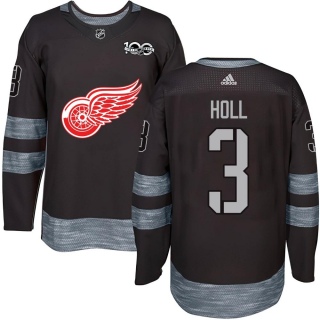 Youth Justin Holl Detroit Red Wings 1917- 100th Anniversary Jersey - Authentic Black