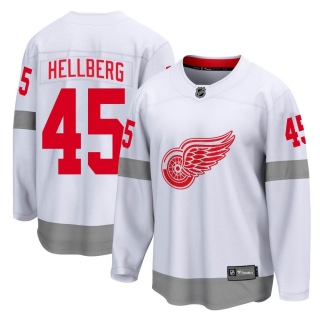 Youth Magnus Hellberg Detroit Red Wings Fanatics Branded 2020/21 Special Edition Jersey - Breakaway White
