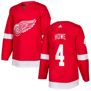 Youth Mark Howe Detroit Red Wings Adidas Home Jersey - Authentic Red