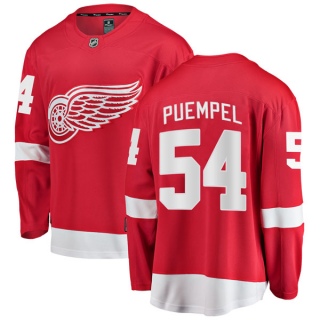 Youth Matt Puempel Detroit Red Wings Fanatics Branded Home Jersey - Breakaway Red