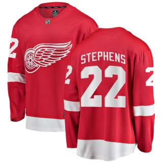 Youth Mitchell Stephens Detroit Red Wings Fanatics Branded Home Jersey - Breakaway Red