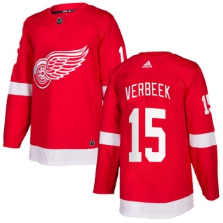 Youth Pat Verbeek Detroit Red Wings Adidas Home Jersey - Authentic Red