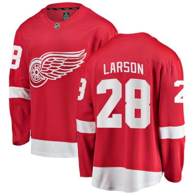 Youth Reed Larson Detroit Red Wings Fanatics Branded Home Jersey - Breakaway Red