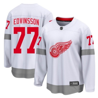 Youth Simon Edvinsson Detroit Red Wings Fanatics Branded 2020/21 Special Edition Jersey - Breakaway White