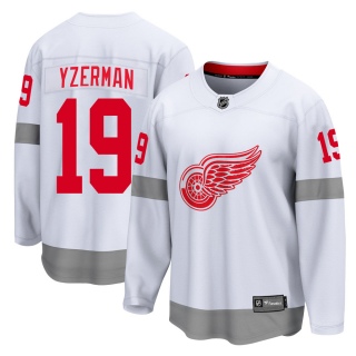 Youth Steve Yzerman Detroit Red Wings Fanatics Branded 2020/21 Special Edition Jersey - Breakaway White