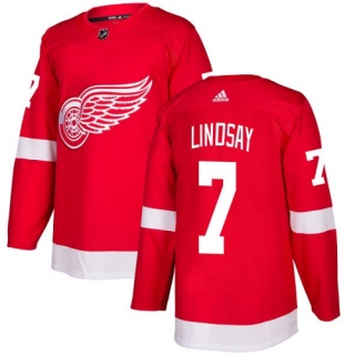 Youth Ted Lindsay Detroit Red Wings Adidas Home Jersey - Authentic Red