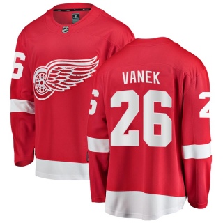 Youth Thomas Vanek Detroit Red Wings Fanatics Branded Home Jersey - Breakaway Red