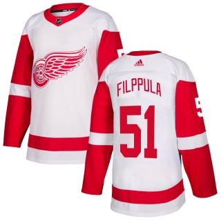 Youth Valtteri Filppula Detroit Red Wings Adidas Jersey - Authentic White